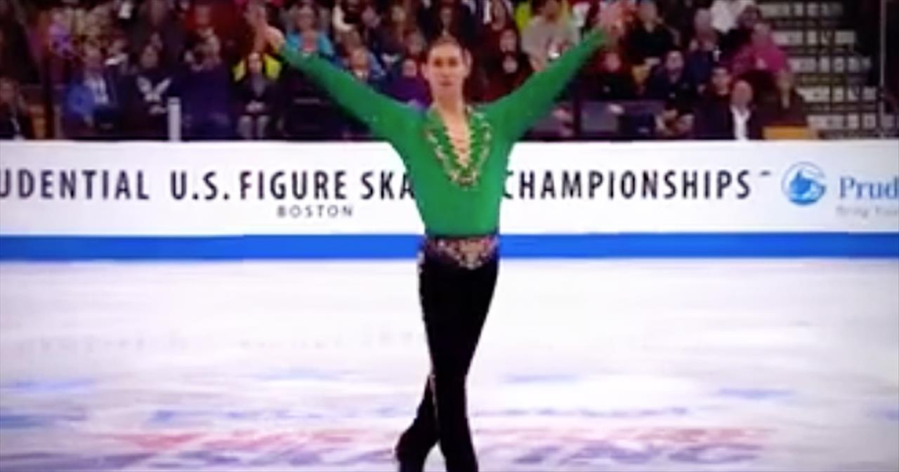 Olympic Skater Performs Riverdance On Ice