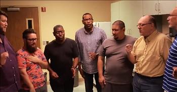 There's a reason the hymn 'Amazing Grace' remains a favorite hymn for so many people. The powerful lyrics remind us that because of Jesus, none of us are ever lost. God is with always with us and because of the sacrifice His Son made on the cross, all of our sins are now forgiven. 

Today, this incredibly talented a cappella group is coming together to sing this classic hymn. From that very first baritone note, I knew this hymn rendition was going to be different than anything I've ever heard before. Just listen as they use just the sounds of their voices to deliver this powerful performance. 

You can truly tell that these men mean each and every line that they are singing. There's no doubt that they all have a heart for the Lord and a God-given talent for singing. I'm so glad they are using their beautiful gifts to give praise to His name. This is one hymn rendition that you don't want to miss. 