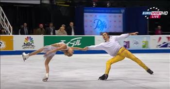 I don’t know about you but nothing mesmerizes me more than an incredible ice skating performance. And one of the most talented performances I have ever seen comes from Russian figure skating pair Russians Tatiana Volosozhar and Maxim Trankov. 

These two are some of the best ice skaters in the entire world. The pair has won National, European, World and Olympic titles and their routines never fail to captivate audiences. This particular routine is from an American skating competition and it is absolutely incredible.The two chose to skate to a piece from Sir Andrew Lloyd Weber’s musical ‘Jesus Christ Superstar.’ From the very beginning they are so in sync. Every twist and spiral and leap is perfectly timed and synchronized. 

The longer the performance goes, the more you realize that you are watching something very special. And when I heard the commentator’s voices, you can just hear their excitement as the impressive routine got tougher and more perfect as they went. Who else couldn’t help but be glued to their screen as they skated? 