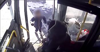 Bus Driver Comforts 6-Year-Old During Mom's Seizure
