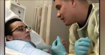 Last October the Las Vegas mass shooting was felt all through the country. Thousands of people were effected and Jovanna Calzadillas was one of those lives. Wife and mother Jovanna was watching Jason Aldean live on stage when bullets started raining down into the crowd. 

Jovanna was shot in the head and the bullet struck the left side of her brain. She was in critical condition and doctors in Las Vegas told Jovanna’s police officer husband Frank that she couldn’t survive her injury. Jovanna was on life-support so they suggested that Jovanna’s husband Frank take her off and donate her organs. 

Frank knew he needed time to pray about the decision and that night, while Frank was sleeping, he had a dream that Jovanna came to him and told him everything would be fine. Being a man of faith, he knew he had to give her a chance to fight for her life. Jovanna continued to fight and she started to make miraculous recoveries. 


Doctors were amazed by every new step she took toward becoming her old self. In fact they said that the recovery this mother has made is ‘nothing short of miraculous’. Doctors said that it take a special and tough person to be able to come back from an injury like Jovanna’s and day after day she proved that she was that person. 

With strength from the Lord and the support of her husband Jovanna is continuing to make huge strides in her recovery. Who else is keeping this faithful family in their prayers?