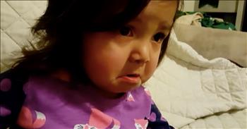Little Baby Cries At Andrea Bocelli Song