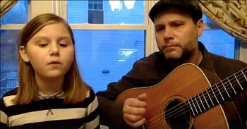 Alastair Moock and his daughter Clio are two talented singers. Alastair is a musician who likes to start the stage with Clio from time to time. Today, they're singing an incredible duet for the most amazing reason. 

Together, they recorded a special rendition of 'Lean On Me' for Winter Walk Boston. Winter Walk is an event that helps to fight homelessness in the greater Boston Area. These two felt the need to sing this special song and inspire others to come together and help their community. There are so  many people in need right in our own back yards. It's so important to take care of our fellow neighbors and I'm so glad that this father-daughter duo is helping to spread that message. 

This song was the perfect selection to compliment their beautiful voices and talent. This is an amazing duet that has touched a lot of hearts all over the country. I'm so glad they were able to capture all of this on camera. 