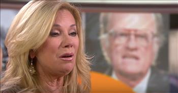 On February 21, 2018 noted Evangelist Billy Graham passed away at age 99. Billy Graham dedicated his life to crusading for Christ. He toured the world spreading the good news of the Gospel and encouraging others to trust the Lord with their everything. One person that Billy truly impacted is Kathie Lee Gifford.

When Kathie Lee was just a little girl she came home to find her mom and her big sister on their knees in front of their TV sobbing. Her heart sunk thinking the worst, but it was then they explained to her they had just given their lives to Jesus Christ. Kathie’s young heart was softened and not much longer after that Kathie herself heard the call of the Lord after seeing ‘the Restless Ones.’ She heard God tell her that she is special and He wanted to make something special of her life if he would trust her. 

Years later, Kathie Lee had made her way into the spotlight and always tried her best to use her platform to spread the love of the Lord. So when she was holding a Christmas special at her house she invited Billy Graham to join her for the special. He agreed to join her and the two became the best of friends. 

Billy Graham was one of the first to reach out to her and Frank when they were trying to recover from Frank’s infidelity. He knew that healing had to happen for them both and wanted to help however he could. 

For the rest of Billy Graham’s life Kathie Lee poured into their friendship. This interview with Kathie Lee was filmed 4 years ago following Billy’s 95th birthday. Kathie knew her friend would be going home to be with the Lord in the next few years and she spoke to how she would receive that news. Kathie knew she would grieve for the loss of her friend but at the same time she would rejoice that Billy was with the Lord in Heaven. 