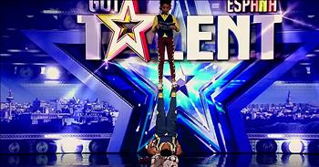 When the Kiriku Brothers stepped on to the stage of Spain's Got Talent, I don't think anyone was prepared for what was about to happen. They brought a chair out and started to act around it, but when they began an awe-worthy acrobatic routine, I was so surprised. 

Just watch as this older brother starts to toss and spin his little brother around in the most incredible way. There were times when I was holding my breath and the other times I was cheering these two on. The longer this routine went on the more and more I was impressed with their precision, skill and dedication to the craft. 

It's obvious the judges were impressed too because they kept clapping and saying 'wow.' And when one of the judges hits that golden buzzer sending the duo straight to the live show, I was cheering too. I can't wait to see what these brothers do next!