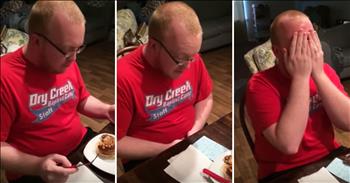 Pregnancy Announcement With Baby In Cupcake