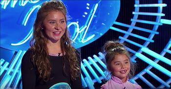 Layla Spring just turned 16 years old and she was so excited because that meant she was eligible to audition for American Idol. She just met the age requirement and Layla was ready to step in front of the judges and give it her best shot. But before she auditioned, she brought a very special guest with her to meet everyone. 

Layla normally performs with her little sister, but young Dixie isn't quite old enough to try out for American Idol. They still wanted to perform an adorable duet for the judges and it definitely got a ton of smiles. After her sister left, Layla got to the real audition where she belted out an incredible rendition of The Jackson 5's "Who's Loving You." 

While she may be young, this talented performer easily won over the judges. Now, Layla is on the way to Hollywood to showcase her vocals again. I can't wait to see Layla and her next performance!