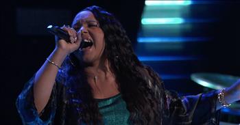 Sharane Calister put so much passion and soul into her audition when she stepped onto The Voice stage. Her rendition of Ed Sheeran's "Make It Rain" truly struck a chord with the judges and ended with Alicia and Kelly fighting it out to put Sharane on their team. But it was what happened after the song that truly left an impact on everyone. 

Alicia asked Sharane where she got her emotion from that she sings with and that's when Sharane shared that she was adopted and her and her twin sister were separated. It wasn't until they were 18 that they were finally able to be reunited. Sharane puts all of that pain and feeling into her music and it completely comes through. 

Her story even led judge Kelly to tears. I'm so glad that Sharane was able to take that pain and make it into art by performing on stage. I can't wait to see what this inspiring woman does next. 