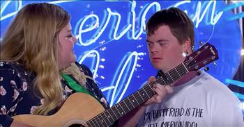 19-year-old Maddie Zahm has a special place in her heart for special education children. That is her passion and what she would like to do with her life. Maddie also has another passion and that is music. 

Today, Maddie is following her dream of performing as she auditions for American Idol. But this sweet lady didn't arrive at the audition on her own. She is surrounded by her family and her very best friend, Marcus. Marcus has Down's Syndrome and he met Maddie when she accidentally walked in to a music class for teens with disabilities. 

This mistake ended up being the best thing to happen because these two met and they've been best friends ever since. Becoming friends with Marcus gave Maddie the confidence to be social herself and continue to perform in public. 

Now, she's auditioning for the both of them and this is one performance that you don't want to miss. The judges even get Marcus to join in on the audition and it's absolutely heartwarming. I'm so glad that we'll be seeing more of Maddie this season.
