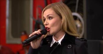 Her Majesty The Queen has commissioned the UK’s new aircraft carrier HMS Queen Elizabeth into the Royal Navy, and Katherine Jenkins came to the ceremony and performed.