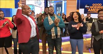 Gospel Choir Takes Morning Show Audience To Church
