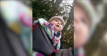 Baby Girl Hears Birds Singing For The First Time