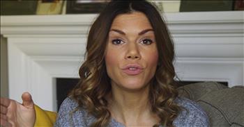 Kristina Kuzmic is known on the internet for her honesty and ability to talk about the struggles of being a mom. After her first marriage ended, Kristina went though a battle with depression and struggled financially. She also had 2 children to raise. But she was able to meet a wonderful man who didn't care about all of the 'baggage' that Kristina had. 

He loved her and her ability to overcome and triumph. But when it came time to meet her boyfriend's parents, Kristina wasn't sure how his mom would react to her son dating a divorced woman with 2 kids. So, while they were at dinner, Kristina brought up the subject and wanted to let the mom know that anything was open for discussion. 

That's when this mother said the most touching words to Kristina and it still chokes her up to tell the story today. It's obvious that this couple was meant to be and it's amazing to hear how accepting the family was. Everyone has a past, but it's how we move forward that truly defines us.