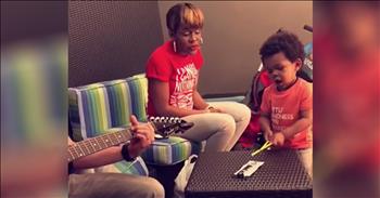 2-Year-Old Is A Worship Band Prodigy