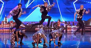 Tap Dancing Teens Audition On The Big Stage