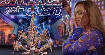 This acrobatic dance troupe traveled all the way from Austria to audition for America's Got Talent. The members of Zurcaroh knew that this talent show was one of the biggest in the world so they wanted to compete with the best. his dance group is not a professional group. 

They pride themselves on allowing anyone to join them, regardless of their dance skill or level. But you could've fooled me on the professional part. These men and women definitely brought a whole lot of talent to the big stage. Just watch as they seem to defy gravity with their incredible aerial routine that had me on the edge of my seat. 

I think I was holding my breath when they tossed one of those girls up in the air. I know this routine must've taken so much hard work and practice but it truly paid off for this group. After their performance was over, host Tyra Banks couldn't contain herself. 

She walked out onto the stage and then to the judge's booth where she hit the golden buzzer sending Zurcaroh all the way to the live shows. I can't wait to see them perform again!