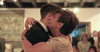 Amy Winn was diagnosed with MS nearly two decades ago. MS is an autoimmune disease that affects the central nervous system. This debilitating disorder has left Amy confined to a wheelchair. 

Today, her son Stephen is getting married and that's something every mother looks forward to. One moment in particular is the mother-son dance at the reception. Amy wasn't sure how she would get her picture-perfect moment, but Stephen stepped up in a big way. 

When the music started to play, Amy's son picked her up out of the wheelchair and held her in a tight embrace. Then, with her son giving her all the support she needed, Amy and Stephen were able to enjoy an emotional dance together. 

Everyone in the crowd could sense how special this moment was and they couldn't help but cheer at the end. What a touching moment between mother and son that neither one of them will ever forget. 