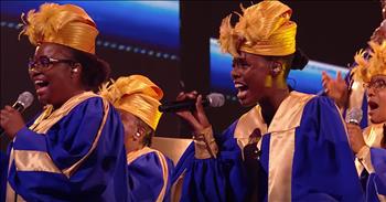 The DMU Gospel Choir blew the judges away with their first audition on <a href="https://www.godtube.com/watch/?v=YW6L6PNX" target="_blank">Britain's Got Talent</a>. They delivered a soul-stirring rendition of 'O Happy Day' and now they're back for another incredible performance. 

Just watch as they all stand together and start to belt out the heartfelt lyrics of 'Amazing Grace.' But then, they switched directions and started to sing a song from the famous movie 'Sister Act 2.' Their energy is truly contagious and it's amazing to watch them perform. The entire crowd is clapping along with these talented voices and even some of the judges are joining in too. 

There's so much talent and passion in this choir that I know they've got a long career ahead of them. I'm just so glad that they're bringing Jesus to the big stage and shouting of His glory for everyone to hear. Who else is with me?
