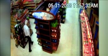 Florida deputies recently took down a suspect in a very unusual way. When reports of an armed suspect threatening employees and customers inside a Rainbow Store came through, the police department jumped into action. 

When they arrived on scene, they found the suspect inside threatening to harm people with a hammer. One of the quick-thinking deputies grabbed a can of baked beans and used that to stop the suspect. 

The officer grabbed a few cans of Bush's Extra Brown Sugar Baked Beans and tossed them right at the armed man. Even though it sounds a little odd, it was enough to stop the man and take him into custody. 

When you're in a different environment, sometimes you have to use the resources around you and that's exactly what happened in this situation. After he was stopped, the armed man was arrested and charged with an assault on an officer.