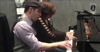 Music is truly a gift that has been given to us from God. It has the ability to change our moods and make us feel in ways that we didn't know possible. Music is even a way that we can worship our Father in Heaven. 

These two talented pianists have a God-given talent for performing. The way that they can come together and perform this incredible duet is absolutely mind-blowing. When they sat at the piano, I definitely didn't think it was going to be this epic. 

Together, their hands are moving so fast that I can barely keep up. I know this number must've taken so much time and practice to perfect but this duo has it down pat. And the crowd is loving every minute of this performance. But just when I thought it couldn't get any better, this man and woman actually switch places on the seat while still playing. 

How the heck do they do that without missing a beat? This is one piano duet that you don't want to skip over. I think my jaw is still on the floor after this. What about you?