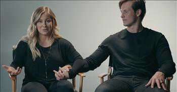 In 2008, gymnast Shawn Johnson wowed the world with her incredible Olympic performance that won her a gold medal. She thought she would feel on top of the world and that she had finally found her purpose, but as she stood on that podium, Shawn felt completely purposeless. That’s when she turned to God and truly grew in her faith. She even shared her powerful testimony of that pivotal moment in time through an <a href="https://www.godtube.com/watch/?v=Y7DWWGNX" target="_blank">I Am Second video.</a>

After the Olympics and retiring from gymnastics, Shawn went on to marry her husband, Andrew East. Andrew was a critically acclaimed college football player, but when he entered the NFL, he struggled to find his footing. “It’s taken me two years to fully realize that my worth is not in football.” 

Thankfully, he was able to lean on Shawn to help him through the tough times of being cut and bouncing from team to team. Together, Andrew and Shawn share parts of their daily lives online through vlogs. 

One day, while apart from her husband for work, Shawn had the feeling that she was pregnant. She took a test and confirmed that God had given this couple a miracle she feared might never be possible. ‘I told him in person and we both started bawling.’ 

Sadly, the very next day Shawn had a miscarriage and with that tragic incident came a lot of emotions and feelings of guilt. They decided to be open and honest and record a video for their subscribers. It immediately went viral and many people praised her willingness to speak up about this taboo topic. 

This Christian couple leaned on God throughout and Shawn said it best when he said, “There’s no more encouraging words, there’s nothing that can really help you through a hard time than knowing the Scripture.” I’m so glad that this couple is sharing their journey and encouraging others to find strength in God. 