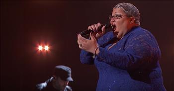 ‘All the shine of a thousand spotlights
All the stars we steal from the nightsky
Will never be enough
Never be enough
Towers of gold are still too little
These hands could hold the world but it'll
Never be enough
Never be enough
For me’

42-year-old Christina Wells is a nurse by day but she has always dreamed of being a performer on stage. But when Christina was just 19-years-old when her dreams were crushed. She went on an audition and made it to the final rounds before she was told that she was cut because she wasn't the right size. 

Years later, Christina has found confidence in her own skin and she’s ready to chase after her dream once more. <a href="https://www.godtube.com/watch/?v=10CBFCNU" target="_blank">Her first audition</a> on America’s Got Talent earned rave reviews from the judges. 

Now, this talented woman is back for another round and I definitely think this performance is even better than her last. Just listen as she belts out the words to the popular tune ‘Never Enough’ from The Greatest Showman. This song is quickly becoming an instant classic and once you hear Christina’s rendition, you’ll understand exactly why. 

Christina is proving everyone that fat-shamed her wrong as she earns a standing ovation with this emotional number. Christina truly has an amazing voice and I can't believe anyone would tell her that she's not good enough. 

This woman is beautiful on the inside and out and I'm so glad she's getting the recognition she deserves. I can’t wait to see what’s next for this talented performer. 