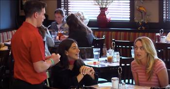 ‘What Would You Do?’ is a hidden camera show hosted by John Quiñones that puts strangers in difficult circumstances and records their actions. The reactions can range from person to person but it's always interesting to watch and see what they say afterwards. The dilemmas are always relevant to the current times and sometimes, they have actually happened in real life. 

In this particular situation, 2 women are sitting down for a meal at a restaurant. As the waiter begins to take their order, they realize that he has a stutter. Over 70 million people around the world suffer from stuttering and it can last into adulthood. That’s when these women start to berate the waiter and ridicule him. 

The waiter and the 2 women are all actors for the show and they are set up in a local Tom Sawyer restaurant to capture the reactions of other patrons nearby. Just watch as the actors start to make comments to the fake waiter and they even comment to other people in the restaurant that he is ‘taking forever.’ Immediately, others come to this innocent waiter’s defense and multiple people reach out to the manager over the situation. One by one, strangers continue to come to this young man's aid and it's absolutely heartwarming to witness. 

I'm so glad they all stood up for this man with a stutter and let the world know that you don't have to let anything hold you back in life. What would you have done in this situation?