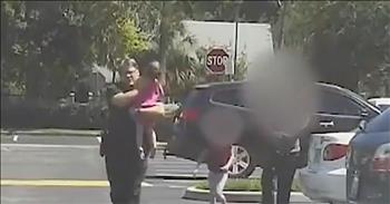 When you are police officer, you never quite know what your workday will be like. And some of those days can truly take an emotional toll. Deputy Bill Dunn will never forget a recent call he ran for a 3-year-old little girl. The temperature was around 80 degrees when Deputy Dunn arrived on scene in a parking lot. The little girl was left inside of a hot car where she temperatures could’ve been as high as 110 degrees. When the officer reached the 3-year-old, she was nonresponsive and he feared for the worst. 

The dramatic dash cam footage shows the officer racing to his patrol car with the young girl clutched tight in his arms. Deputy Dunn wanted to get the toddler into the air conditioning as soon as possible and that’s when she started to regain consciousness. But this officer’s day wasn’t over just yet. As soon as she was awake, Deputy Dunn put his car in drive and started to the hospital. After 3 days, the young girl was finally released. This is a call that will stay with this officer for a very long time. Thanks to his quick thinking, this girl’s life was spared and she’ll make a full recovery. 

Now, the Seminole County Sheriff's Office in Florida is hoping that this footage will help remind others of the dangers of hot cars. I’m just so glad that Deputy Dunn was there that day and did everything he could to make sure that little girl would be all right. What a hero!