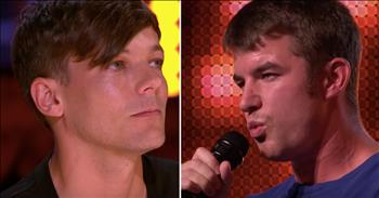 If you follow The X Factor UK, you may recognize Anthony Russell as a contestant on the 2017 season. This talented singer made it all the way to the Judge’s Houses before he left the competition to deal with personal issues. Anthony was doing great in the competition, but he realized that he was starting to go down a rocky path and needed help. 

Performer Louis Tomlinson, who would go on to be a judge in 2018, had been following Anthony on the show and decided to reach out to the young man. He offered to help Anthony on his road to recovery and now, this talented young man is back for a comeback audition and he’s hoping to impress the judges again. Clean and sober, Anthony decided to perform an incredible rendition of Avicii's 'Wake Me Up.' 

It’s obvious that this young man has an amazing voice and he was truly meant to be on stage and perform. But this audition was more than just a song for Judge Louis. He was brought to tears by Anthony’s performance and just how far this young man has come in such a short amount of time. Anthony earned a standing ovation from all of the judges and the entire crowd and he will be moving on to the next stage. 

I’m so glad that he got a second chance at following his dream and I hope we continue to see more of Anthony throughout the competition. Who else is rooting for this brave young man after this emotional comeback audition?