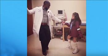 It’s so difficult to think of children having to battle difficult medical issues. This “Dancing Doc” is determined to bring a smile to his pediatric patients one dance at a time. Sometimes laughter truly is the best medicine!

Tony Adkins is a pediatric physician’s assistant specializing in neurosurgery. Working out of Children’s Hospital of Orange County, CA, P.A. Tony often sees patients at their worst. His first “prescription” for dancing came after one of his patients was fighting post-op depression and not wanting to get out of bed. Tony knew he had to do something and began to think about what children connect with – music and dancing. The next day he saw the boy, they had a full dance party.  Seeing the boy’s Mom light up and experience joy with her son again was also a special moment for Dr. Adkins. He knew that he was on to something!

“There’s nothing better than seeing a smile on my patient’s faces or to hear them laugh — it’s self-care for me too," Adkins added. "Nothing is more important than the health of a child, and I am so lucky to play an integral role in that."

The families of ill children often suffer silently beside them. Having that moment of release and happiness does so much good for the soul! Being able to encourage and uplift with something as simple as dancing brought Tony closer to his patients than before.

“Being in neurosurgery we see some of the worst things that can possible take place for a kid. I have been blessed with a sound mind and heart to uplift these little kids. Each one of them gets a special treatment from me all the time. They are my inspiration and my motivation to be the best provider I can be.”

Thank God for this caring doctor who uses his gifts and abilities to help others through difficult times!