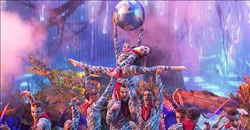 The members of Zurcaroh traveled all the way from Austria to audition for America's Got Talent. This acrobatic dance troupe knew that this talent show was one of the biggest in the world so they wanted to compete with the best. <a href="https://www.godtube.com/watch/?v=102MM1NU" target="_blank">In their first audition</a>, these incredible dancers stunned the judges with their gravity-defying flips and tricks. They explained that they were not a professional dance group, but rather one that allows anyone to join regardless of their dance skill. 

Well, Zurcaroh definitely knew what they were doing because they earned the coveted golden buzzer from host Tyra Banks. Today, this talented troupe is back with another epic performance and I think it’s even better than their first. Just watch as they stand hand-in-hand and start to dance to ‘Baba Yetu.’ At first, the moves start off simple, but before I knew it they were tossing dancers into the air and pulling off mesmerizing acrobatic tricks. 

I know it must take so much time and practice to perfect all of these skills but this group pulls off each move flawlessly. I have no idea how they get their bodies to move like this and I find myself replaying the dance over and over again. Zurcaroh definitely won me over with their performance and it’s obvious that the judges were loving the show too. In fact, this dance troupe ended up placing second in the entire competition. They definitely deserve every praise and cheer and I hope we continue to see more of this talented group. 