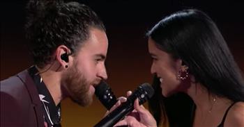 “Us the Duo” took the music world and audience by storm with their stellar musical performances on ‘America’s Got Talent’. The pair met in 2011 on the set of a music video and became the best of friends. It wasn’t long before they were married and performing as husband and wife. Unlike some of the contestants on AGT, “Us the Duo” have quite the extensive musical performance resumé. Their smooth sound and charming connection on stage made them a clear choice for the television talent series. 

Michael and Carissa Alvarado began their joint musical career creating Vines (short video clips) of their cover music. Quickly gaining a massive following, it wasn’t long before this team found themselves on popular talk shows.  With such exceptional talent it was no surprise that they went on a successful tour with Pentatonix in 2016. 

With a unique folksy sound, Us the Duo easily made their way into the semi-finals of AGT before being eliminated. But the impression they left on the viewers and the music industry was huge. The pair captured hearts with their song choices and passion in performance. Both are incredibly talented musicians and were seen performing on multiple instruments throughout the competition. 

But it wasn’t just their musical ability that the audience connected with. During the filming of the show, Carissa was pregnant and audiences loved following along with their family’s love story. Their beautiful baby girl Xyla Rose was born October 8! We hope that this stunning family continue to be blessed and that Xyla grows up to love and appreciate music as much as her talented parents do!