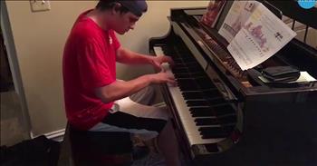 When pizza delivery guy, Bryce Dudal, dropped off the order to a customer’s home, he also gave them something better than extra breadsticks… an impromptu piano concert! The 18-year-old high school graduate asked his customers if he could take a closer look at their baby grand piano. 

““That’s a beautiful piano. Can I take look at it?”

The Varchetti family invited the teen inside and asked if he played piano and if he’d like to play them something. Primarily self-taught, Bryce sat down and played a section of Beethoven’s “Moonlight Sonata”. He’s loved this piece since he was a child and learn much of it before he was able to read music. Played with true concert style, this talented pizza delivery guy wowed his customer and social media!

“A lot of people sit down at the piano and play something slow and beautiful,” he said. “But when I play for someone, I like to go all out.”

It makes us wonder what other talents could be hiding behind the folks we interact with daily, be it a delivery guy, our grocery clerk or even the postman! Many hidden talents could be suppressed by a “temporary” profession. You’ve heard “don’t judge a book by it’s cover” and here is another true-to-life example to keep in mind. Also, don’t be stingy with your tips you could be helping a future concert pianist!
