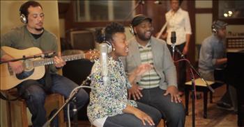 We are loving Dre & Leah’s version of this worship classic “I Could Sing Of Your Love Forever”. There is no doubt that they are truly worshipping during their recording. We were eager to sing God’s praises along with them!

 “I Could Sing Of Your Love Forever” was originally written by Martin Smith of the band “Delirious?”. It quickly launched as a popular worship song that captured the heart song of the believer. The lyrics were simple, but the message had a powerful reminder of the outpouring of God’s love in our lives. 

“Over the mountains and the sea 
Your river runs with love for me
And I will open up my heart
And let the healer set me free.”

Husband and wife team, Dre & Leah offer a brand new spin on this classic worship song. This acoustic set has a very upbeat tempo and adds to the joy of the moment of worship. Dre & Leah shared on Vimeo “[we] connected with this song and saw it as an opportunity to express their love as a duet and show forth God's love to His people in this rendition.” This anthem truly does share God’s love and wakes our soul up with praise!

“Oh, I feel like dancing
It's foolishness I know;
But when the world has seen the light,
They will dance with joy,
Like we're dancing now.”

We love the mix of vocals with bongos, guitar, piano, and flute. We truly found ourselves feeling like dancing and wanting to shout our love to the Father!

 “I could sing of your love forever,
I could sing of your love forever,
I could sing of your love forever,
I could sing of your love forever.
I could sing of your love forever.”