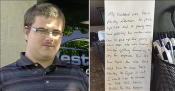 Jack Bowen, 19, went to pick up his car at the repair shop, but he didn’t have enough money to cover the bill. That’s when a Good Samaritan overheard Jack’s troubles and decided to help with the bill.

We’ve all been there,” down on our luck” is the expression. Sometimes God uses these difficult times as teachable moments for us to learn humility. Other times God offers us mercy and blessings in the form of another person. In those moments, it reminds us that when things may be looking down there are still truly kind people out there who are allowing God to use them to bless others!

That’s what happened to Jack. After he couldn’t pay his car repair bill, another customer overheard his conversation with the car repair shop. The West Omaha Auto Service shop owner had been kind enough to let Jack take the car for the weekend while he secured the money to pay the bill. That was blessing #1.  

But when this teenager’s mother called Monday morning to pay the bill, they were in for a beautiful surprise. Blessing #2 came in the form of an enveloped with an anonymous note left in the car repair shop key drop. In the envelope? Two hundred dollars to put towards Jack’s bill. The note read: “My husband was here Friday afternoon to pick up car and a young man and possibly his mother were here to pick up the young man’s car. He was having trouble getting financing to pay for repairs...I would like to donate to the bill, here’s $200 for the repairs.” When the shop owner told Jack and his Mom, they were blown away! 

“It was a big shock. I was in tears!” Jack’s Mom said.

Jack shares, “You guys are a prime example that there’s still kindness in this world!... It really touched me and I’m eternally grateful!” 

This is such a heartwarming story! We love hearing others step up to help each other and be a blessing to one another. We pray blessings on the couple that were so kind to help out and hope that it will encourage others to do the same! 