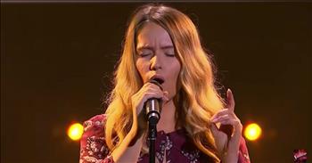 Somer Smith is a talented Gospel singer from Melbourne, Australia. We love that she chose a classic hymn, ‘His Eye Is on the Sparrow’ for her audition for the competition singing TV Show ‘The Voice Australia.’ The lyrics to this hymn are so beautiful!

His Eye is On The Why should I feel discouraged, why should the shadows come,
Why should my heart be lonely, and long for heaven and home,
When Jesus is my portion? My constant friend is He:
His eye is on the sparrow, and I know He watches me;
His eye is on the sparrow, and I know He watches me.

I sing because I’m happy,
I sing because I’m free,
For His eye is on the sparrow,
And I know He watches me.

“Let not your heart be troubled,” His tender word I hear,
And resting on His goodness, I lose my doubts and fears;
Though by the path He leadeth, but one step I may see;
His eye is on the sparrow, and I know He watches me;
His eye is on the sparrow, and I know He watches me.

I sing because I’m happy,
I sing because I’m free,
For His eye is on the sparrow,
And I know He watches me.

Whenever I am tempted, whenever clouds arise,
When songs give place to sighing, when hope within me dies,
I draw the closer to Him, from care He sets me free;
His eye is on the sparrow, and I know He watches me;
His eye is on the sparrow, and I know He watches me.

I sing because I’m happy,
I sing because I’m free,
For His eye is on the sparrow,
And I know He watches me.
