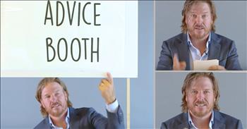 HGTV’s Fixer Upper star, Chip Gaines offers funny advice from his Charlie Brown-esque advice booth. And his first few suggestions are just about as spot on as Lucy Van Pelt!

Chip and Joanna Gaines are back in the spotlight after a hiatus from their Fixer Upper show, we’re happy to see them making the rounds again! Of course, Chip is known for his off-the-wall humor and childlike antics. Who better to spoof Lucy’s advice booth as we enter into the holidays where the Peanuts characters are a staple tradition just as much as turkey and ham! 

Q: “My boyfriend hates desserts, should we break up?” 

A: “Drop that fool like a hot potato! I’m positive that this guy is no good… for you!”

Of course, it’s all fun and games. (Please don’t drop your boyfriend if they don’t like dessert. This might be God’s way of giving you a second portion of cherry pie!) After a few silly questions, Chip moves from funny man to serious advice-giver. 

Q: “ What’s your best advice for starting over and finding my passion?"

A: “....When is the best time to plant a tree? And the answer is 25 years ago. When’s the second best time to plant a tree and the answer is TODAY.”

But Chip was prepared to go so much deeper with the next question. It’s something that is weighing heavy on many of our hearts.

Q: “I’m concerned with the current state of the world. What’s one thing I can do to make a difference?”

Without skipping a beat, Chip offered sage advice: “Volunteer. You walk by somebody that looks like they need a helping hand, talk to them.... We forget that other people exist. And that other people might need an encouraging word from us today, so if you are looking to BE encouraged, encourage somebody in the process and it usually goes both ways!” 

What an important reminder to put others first and take the moment to love on someone else! 
