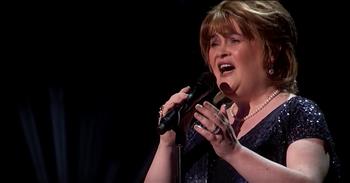 Britain’s Got Talent runner-up Susan Boyle returns to the stage with an inspiring performance. Susan won over the hearts of the world when she appeared as a contestant on Britain’s Got Talent in 2009.  While some look down on her outward appearance, Susan easily changed their mind with her stunning rendition of ‘I Dreamed A Dream.’ From that moment on, Susan’s life completely changed. Even though she didn’t win her season of the popular talent competition, she became a household name selling millions of albums and touring the world. 

Now, she’s returning to the Got Talent stage as a competitor on ‘America's Got Talent: The Champions.’ This special format features 50 contestants who have won or been featured on previous editions of the show. These competitors come from all over the world and now they’re all vying for the ultimate title. 

Susan Boyle’s performance was a highly anticipated moment on the show and she did not disappoint. Just listen as she steps up to the mic and belts out the classic Rolling Stones song ‘Wild Horses.’ When she reaches the chorus, I knew this was going to be a performance everyone was talking about.

“Wild horses couldn't drag me away
Wild, wild horses couldn't drag me away”

Even judge Simon Cowell couldn’t hold back his praise as he said, “I can’t think of any other contestant who has defined this show better than you.” Her standing ovation was well deserved and when Mel B hit her golden buzzer, I was cheering along too. I can’t wait to see this inspiring talent move on in the talent competition. 