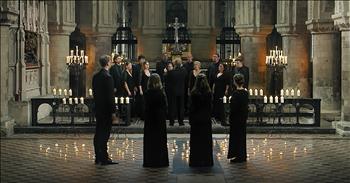 The talented Tenebrae choir performs a hauntingly beautiful rendition of ‘Miserere mei, Deus’ in the oldest church in London. St Bartholomew the Great, also known as St. Bart’s, provided the backdrop for this incredible performance. The ancient church was founded in 1123 and still remains a staple for tourists and locals in the United Kingdom today. 

This stunning location was the perfect fit for the Tenebrae choir and their most recent arrangement. This award-winning ensemble is known all around the world for their impeccable performances and unique sound. Under the direction of Nigel Short, this choir has received praise for this vocal arrangements and moving concerts. 

Today, they are belting out a flawless rendition of Gregorio Allegri's ‘Miserere mei, Deus.’ ‘Miserere mei, Deus’ means ‘Have mercy on me, O God’ in Latin. This beautiful composition was penned in the 1630s as a setting of Psalm 51. It was to be performed solely at the Sistine Chapel during Holy Week. As years passed, the ban was lifted and the chilling song was heard worldwide. 

Now, this critically acclaimed choir is putting their own spin on this classic and it’s beyond beautiful. From the very first note, you could tell that this was going to be a performance like no other. The vocal range and talent from Tenebrae is absolutely incredible. And when they hit those high notes with ease, I was in complete awe. What perfect scenery to surround this multi-talented choir. Who else is looking forward to hearing more from this special group?
