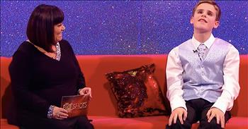 Inspirational blind pianist Ethan Loch gets sweet surprise on Little Big Shots UK. Ethan was just 18 months old when he started to play the piano. Even though he never had the ability to see, Ethan always had an ear for music. 

At three and half, this child prodigy had already mastered Beethoven's Moonlight Sonata. Over the years, Ethan has performed all over and he leaves the audience in awe every single time. 

Now, at the age of thirteen, this talented teen is appearing on the British version of Little Big Shots. This popular program showcases children and their incredible talent. These skilled performers come from every corner of the world and it is truly amazing to see them shine. 

Before Ethan is set to inspire the audience, he sits down with host Dawn French to share his amazing story. As he talks about his life and interests, he mentions that he is a big fan of the Harry Potter books. Ethan would listen to the audiobooks that were read by Stephen Fry and also became a fan of the popular comic. Dawn decided to reach out to Fry and he sent Ethan the most incredible message before his performance. 

What an amazing surprise for this talented young teen. Ethan has already accomplished so much in a few short years and I cannot wait to see what the future holds for this inspirational pianist. I hope he continues to use his gift and share music with the world. Who else is in awe of this teen?
