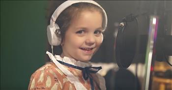 Adorable 5-year-old Sophie Fatu sings ‘Fly Me To The Moon’ from Frank Sinatra. Sophie is a proud resident of Charleston, South Carolina. She originally won our hearts when she belted out one of her favorite Frank Sinatra songs <a href="https://www.godtube.com/watch/?v=YWDWPGNX">‘My Way.’</a> Once her performance was posted online, she quickly became a viral sensation. After that, she appeared on multiple talk shows and even became a contestant on America’s Got Talent, where she won the heart of Simon. Today, this young talent is back with another Frank Sinatra classic and I think it might be her best cover yet. 

“Fly me to the moon
Let me play among the stars
Let me see what spring is like on
Jupiter and Mars”

I just love how much passion she puts into each and every word. Sophie is very serious about her performance and it truly comes across in all of her songs. Her sweet personality and voice can bring a smile to nearly anyone’s face. It's obvious that she can light up any room and this young girl has a bright future ahead of her. Sophie has come such a long way from her start at a viral video star. 

Now, she is performing on big stages and winning over the hearts of the world, one song at a time. This little cutie is following her dreams and it is absolutely heartwarming to witness. I hope we continue to hear more from this pint-sized diva! What did you think about her Frank Sinatra rendition? 