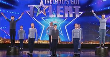 This Irish Dance audition from a talented group of children had the judges on their feet. Atlantic Rhythm is an ensemble of skilled dancers and musicians. Together, they combine traditional Irish dancing with music to produce one stunning performance. The group has been together for about 5 years and the artists range in age from 11 to 21. 

Today, they’re taking their skills all the way to the big stage on Ireland’s Got Talent. Out of over 9,000 acts, Atlantic Rhythm made it all the way to the semi-finals with their dance skills and musical talent. Just watch their original audition as they storm the stage with quick-moving feet and catchy tunes. By the end of the routine, the audience and judges were on their feet cheering. 

Judge Denise commented on the audition by saying, “This is what we’ve been waiting to see. It made me feel so excited. I loved just everything about it. Honestly, I can’t stop smiling. It made me so happy.” I know this type of dance takes a lot of time and skill to perfect, but this young group pulled it off flawlessly. They make every single move look effortless and their dedication to this art of dance shows through. Even though this dance troupe did not win the competition, they certainly made an impact. 

Now, Atlantic Rhythm has been seen in households across the world and can continue working to share their immense talent. I sure hope that we continue to see more of these incredible Irish dancers in the future. 