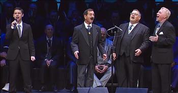 It was a touching moment at the Barbershop Harmony Society International Convention when this barbershop quartet honors deceased member by singing with his son. The Gas House Gang Quartet started performing together decades ago. This talented group of men was even crowned the 1993 International Champions of the Barbershop Harmony Society. 

Sadly, after almost 19 years of performing, the group lost baritone
Rob Henry to cancer in 2003. The a cappella ensemble felt that Rob was too important to try and replace so they made the tough decision to retire. But today, it’s the 25th anniversary of their championship win and The Gas House Gang Quartet are back for a very special performance. Jim, Rich and Kipp stepped onto the stage for an emotional performance of ‘Still Can't Say Goodbye.’ 

But the former quartet was missing their baritone. That’s when they decided to honor Rob in one amazing way. Ryan Henry, Rob’s 17-year-old son, is also a baritone with perfect pitch. The group brought Ryan on stage at the convention to join them in song. During the performance, images of Rob were played in the background and it was truly a surreal moment when his son started to sing with the group. 

This is such an incredible way to honor a special friend and continue to share the gift of music with others. I’m sure that Rob would be so proud of the young man Ryan has become and the confidence he showed by stepping on stage. Who else was in awe of this performance?