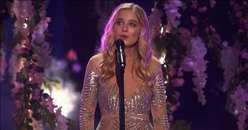 Jackie Evancho became a worldwide sensation after being crowned runner-up on the fifth season of America’s Got Talent. She was just ten years old when she made her appearance on the popular talent competition. Her classical vocals combined with high range made Jackie a standout during the series.

Now, she is back on the stage that started it all as a contestant on America’s Got Talent: The Champions. This special format features 50 acts who have won or been featured on previous editions of the show. These competitors come from all over the world and now they’re all vying for the ultimate winner’s title. 

If you remember Jackie from her original audition, you’ll know exactly why she was invited back for this new show. Just listen as she steps back on the stage and sings the classic Andrew Lloyd Webber song ‘Music Of The Night.’

“Slowly, gently night unfurls its splendor
Grasp it, sense it tremulous and tender
Turn your face away from the garish light of day
Turn your thoughts away from cold, unfeeling light
And listen to the music of the night”

After her stunning performance, Jackie received rave reviews from the judges. But Simon’s remarks stood above the rest. “We do have people, they come on the show as kids and then, for whatever reason, over time they lose whatever they had in the first place. But you’ve actually got better. In my definition, that is a champion.” I’m so glad that we were able to hear this powerful voice again. 