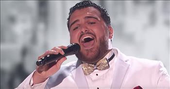 America’s Got Talent favorite, Sal Valentinetti, returns to the stage for an incredible performance of ‘Mack The Knife.’ We first met Sal when he was just 20 years old. This former pizza delivery driver impressed the judges with his rendition of Frank Sinatra’s ‘My Way.’ 

His performance was so outstanding that judge Heidi Klum pressed her golden buzzer, sending Sal straight to the live shows. He went on the place fifth on season eleven of AGT. Now, this jazz voice is back on the newest season for another performance that is sure to leave everyone in awe. 

America’s Got Talent: The Champions is a special format that features 50 acts who have won or been featured on previous editions of the show. These competitors come from all over the world and now they’re all vying for the ultimate winner’s title. 

Once you hear Sal’s voice, you’ll understand exactly why he was invited back on the show. He received rave reviews from the judges with Simon Cowell saying, “I am slightly starstruck. I’m gonna be honest with you right now. Seriously, it was fantastic.” But it was a compliment from Howie Mandel that really hit home for Sal. “I was lucky enough to go see Sinatra and Sammy Davis Jr. and you’re not just trying to do it. You are it. And you’re genuine and authentic and real.” 

This classic voice is so refreshing to hear nowadays. Every time I hear Sal perform, it gives me a much-needed dose of nostalgia. Who else is rooting for this jazz crooner?