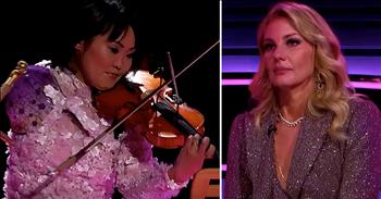 One-armed Japanese violinist, Manami Ito, brings her incredible talent to the stage of The World’s Best. This brand new talent competition features contestants from all over the world in every different genre. The acts audition for a panel of judges and a ‘wall’ of 50 experts in all areas of entertainment. If a contestant scores 75 or above, then they will move on to the next round. 

This one-of-a-kind show is bringing an amazing blend of talent to the stage and it’s truly incredible. Manami Ito is the perfect example of the inspiring and skillful contestants on this program. She started playing violin at a very young age and absolutely fell in love. Unfortunately, at the age of 20, Manami was involved in a car accident with a large truck. She lost her arm in the accident and thought that her days of playing the violin were over. But after support from her family, Manami found the courage to pick up the instrument and learn to play again. 

Now, she’s been called ‘The Miracle Violinist’ and her talent is one you don’t want to miss. Just watch as she beautifully performs on stage and brings more than one judge to tears. This isn’t just a display of musical talent but also perseverance and hope. This young woman was determined to follow her dream and she isn’t letting anything stand in her way. I think this is going to be one performance that everyone will remember. What do you think of Manami on The World’s Best?
