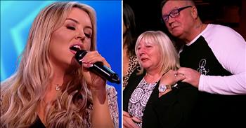 A 30-year-old mother brings her own parents to tears with an Adele cover on Ireland’s Got Talent. Julie McCabe is a stay-at-home mother to her young son. Before his birth, Julie used to sing all the time but the busy life of a toddler put her dreams on hold. 

Recently, her son was diagnosed with Autism and it hasn’t been easy. But this brave mother decided to put some positivity into her life and start to sing again. Now, she’s taking her talents all the way to the Ireland’s Got Talent stage for an incredible audition. Just listen as she belts out the words of ‘When We Were Young’ from acclaimed artist Adele. 

“Let me photograph you in this light
In case it is the last time
That we might be exactly like we were
Before we realized
We were sad of getting old
It made us restless
It was just like a movie
It was just like a song”

As Julie hit every single high note perfectly, the camera switched to her parents watching from backstage. They were in tears watching their daughter live out her dreams right in front of them. It’s never easy to sing a song from such a noteworthy voice, like Adele. But, Julie had no problem making their song her own and impressing the judges and audience along the way. It’s obvious that her family is so proud and they are supporting her each step of the way. I’m so glad that Julie will be moving on to the next round. 
