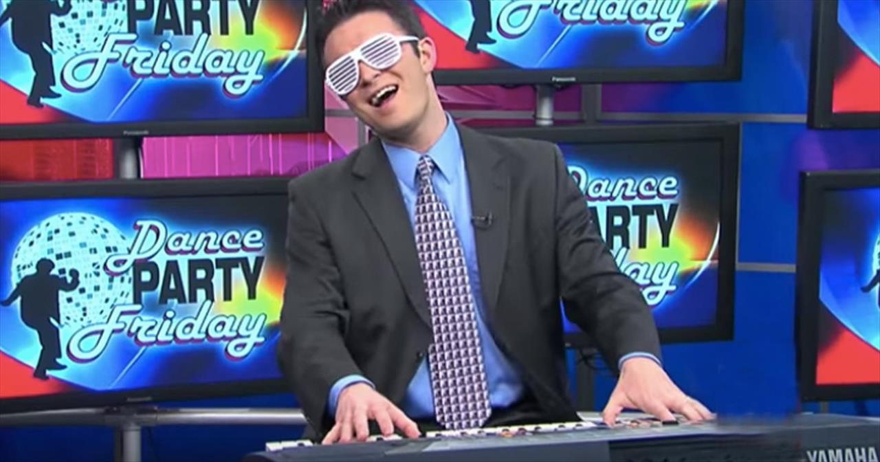 Funny News Anchor Breaks Into Song During His Traffic Report - Comedy Videos