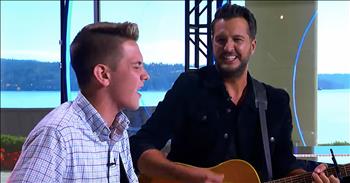 American Idol judge Luke Bryan reunites with former Make-A-Wish kid, Ethan Payne, for another incredible duet. The country superstar first connected with Ethan about two years ago at one of his concerts. 

When he was just a baby, Ethan was diagnosed with cystic fibrosis. This debilitating disorder greatly affects his breathing. While fighting his battle, Ethan had just one wish. This teen wanted to meet Luke Bryan. So, the Make-A-Wish Foundation helped arrange the get together. But this kindhearted country singer wasn’t just going to introduce say hi. In fact, Luke brought Ethan on stage with him and they sang an incredible duet together. The hit Billboard artist even gave the teen his guitar. 

Now, two years later, Ethan is hoping for another chance to sing with his idol. This 15-year-old is auditioning for American Idol and he’s performing Luke’s number 1 song, ‘I Do.’ Just watch as Luke grabs his guitar and starts to sing along with the young man. Ethan has definitely come a long way since his first performance on stage and he held his own with Luke. After the song, all three judges raved about the teen. Lionel Ritchie said, “You, young man, you’re an inspiration. I’m hoping that the whole world understands what they’re watching here. Because it really is a fabulous fabulous blessing.” 

Ethan isn’t letting anything stand in the way of his dreams and, now, he is on his way to Hollywood. This teen definitely has a big future ahead of him. What do you think?
