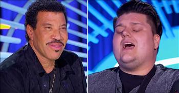 27-year-old Wade Cota overcame his troubled past to impress all three judges on American Idol. 

When asked about his childhood, this talented performer said, “We grew up with next to nothing, but my mom always made it a thing where we didn’t know that we were as poor as we were. There was times where we would be hungry. My mom would always figure it out. We don’t have a lot but we love each other so much.” 

The family was also victims of abuse at the hands of their father. Wade bears the scars of some of the more violent instances. 

After one frightful scene, Wade’s mother knew she needed to remove herself and her children from this situation. She mustered up the courage to leave the house and never looked back.

 Now, Wade is a full-time musician in Phoenix, Arizona. He’s hoping American Idol will help him give back to his mother in a way she most certainly deserves. 

After sharing his story with the judges, Wade started to sing "Blame It On Me" by George Ezra. And when you hear his distinctive voice, I knew this was going to be an unforgettable audition. 

Judge Lionel Ritchie remarked, “I was not expecting that other person to jump out of your body.” 

Each judge praised Wade’s performance and he easily earned his ticket to Hollywood. And there was no one prouder of this talented young man than his mother waiting on the other side of the door. This is just the beginning of an amazing journey for Wade Cota. 